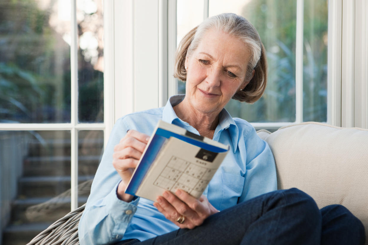 Doing brainteasers and puzzles can help improve mental health, memory and other cognitive skills. (Getty Images)