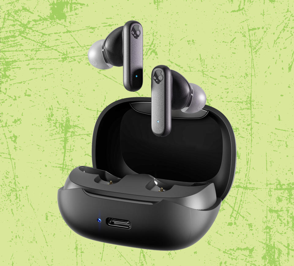 Skullcandy Smokin' Buds True Wireless Earbuds and charging case