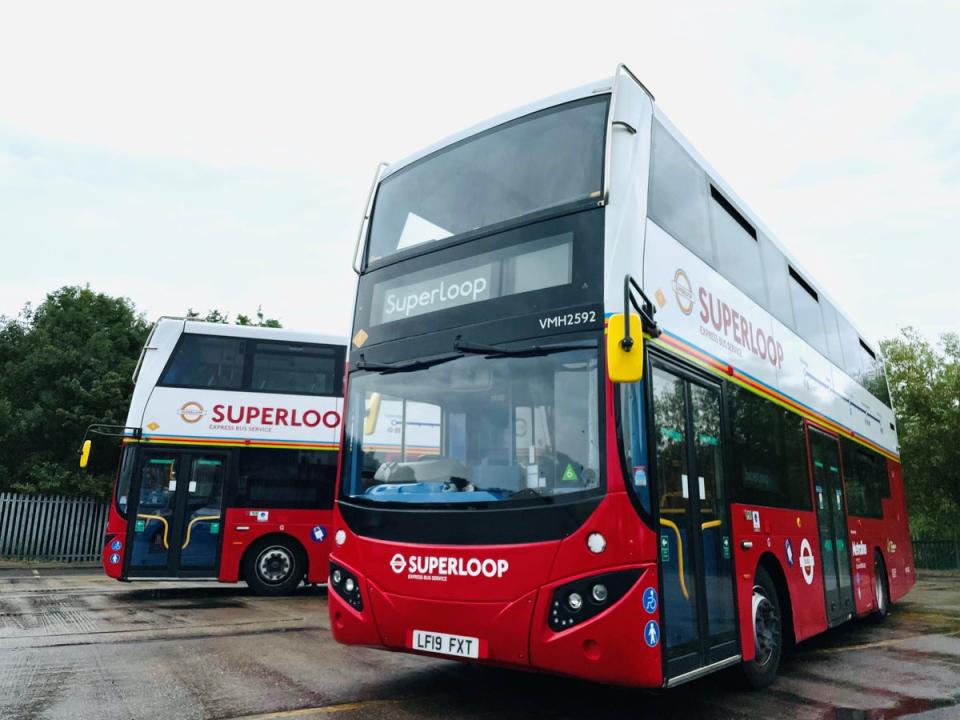 The first Superloop buses will run between Uxbridge and White City on the SL8 route (Ross Lydall)