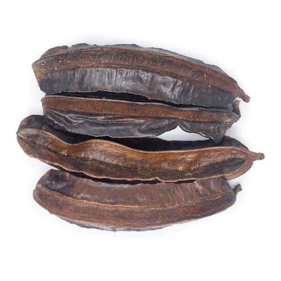 Prekese pods can be dried for year-round use, or chopped or crushed for adding to tinctures, drinks or food. (Zoe's Ghana Kitchen)