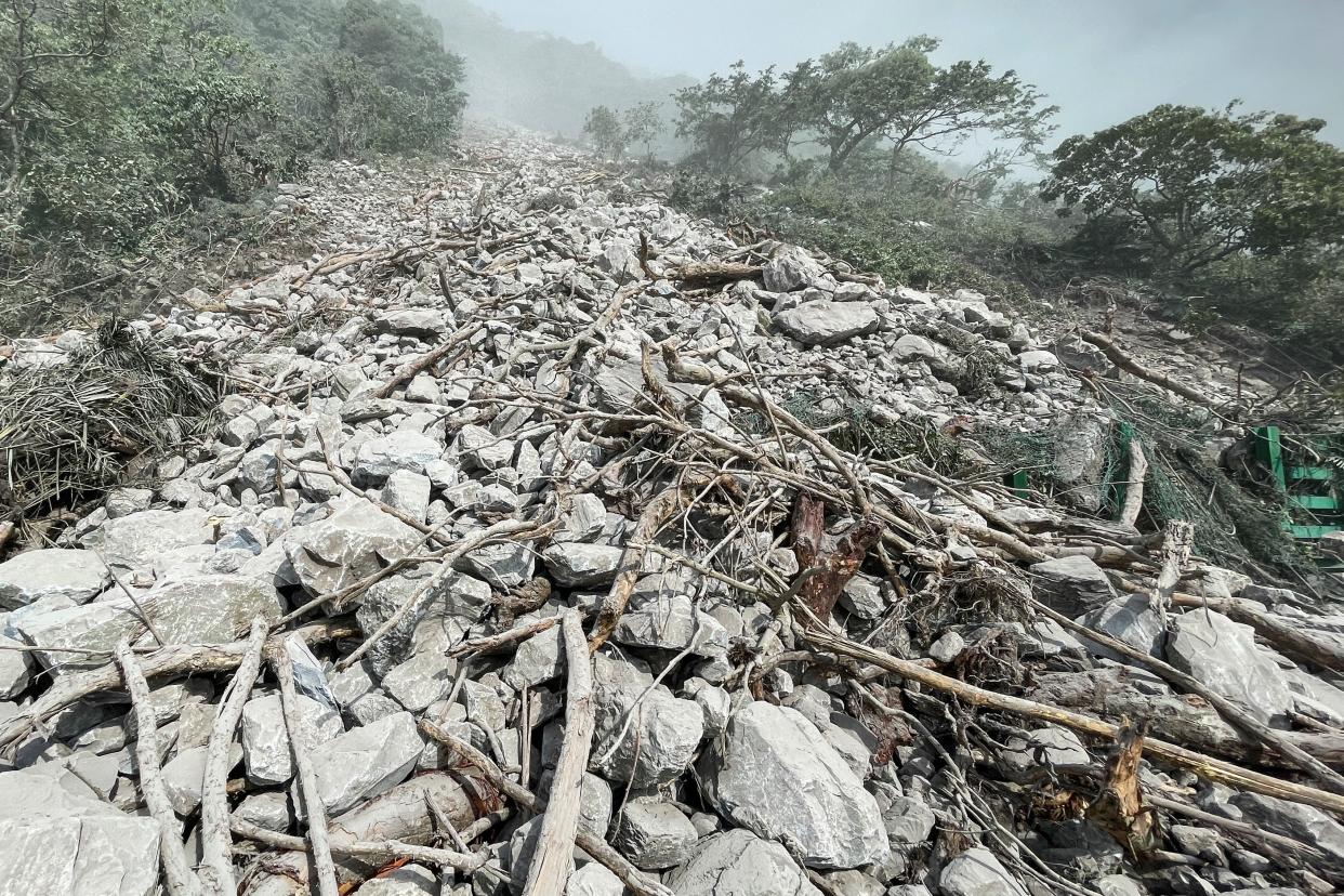  (HUALIEN FIRE DEPARTMENT/AFP via)