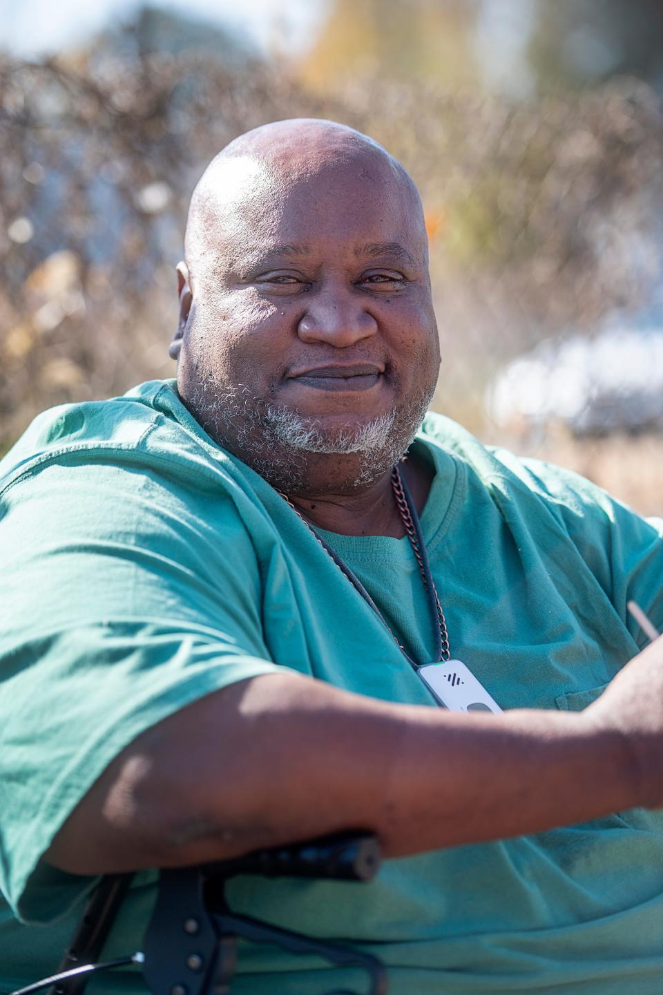 James Blount, who goes by "Brother James," has been coming to Haywood for seven years. He arrived in Asheville from Atlanta, though he grew up in Polk County, and said he was homeless when he left the city. “I came to Asheville and decided I wanted to get off the streets and … change my life," he said.