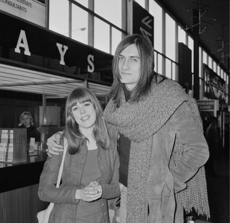 Jenny Boyd and Mick Fleetwood
