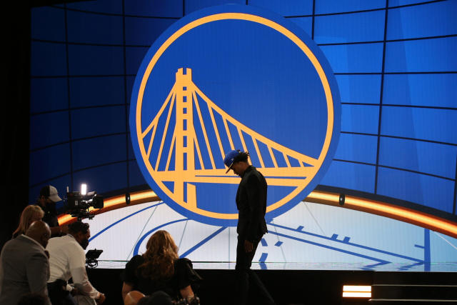 Warriors introduce new draft picks at Chase Center, reveal rookie