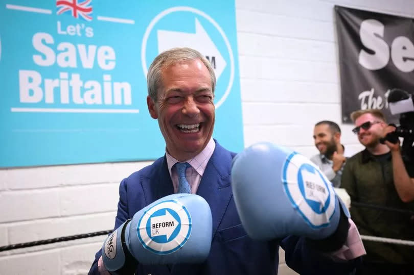 Leader of Reform UK, Nigel Farage -Credit:Photo by Paul ELLIS / AFP