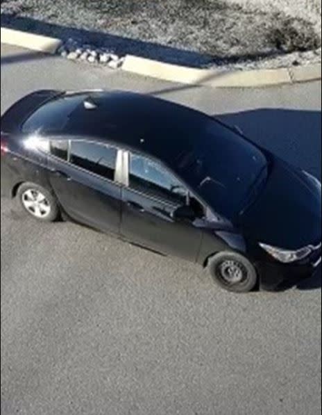 Suspect Chevrolet Cruze (Source: Metro Nashville Police Department)