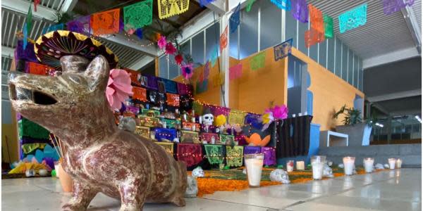 Colegio en la Colonia Libertad dedica Altar de Muertos a fallecidos por Covid-19