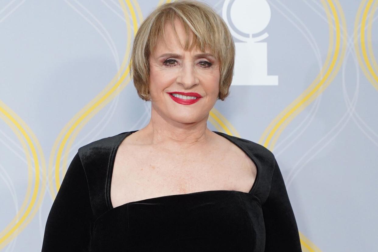 NEW YORK, NY - JUNE 12: Patti LuPone attends The 75th Annual Tony Awards - Arrivals on June 12, 2022 at Radio City Music Hall in New York City. (Photo by Sean Zanni/Patrick McMullan via Getty Images)