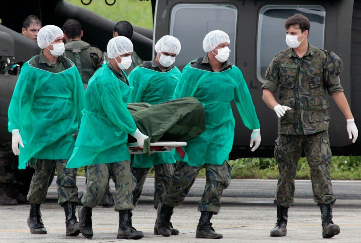 FRANCIA-BRASIL-ACCIDENTE DE AVIÓN (AP)