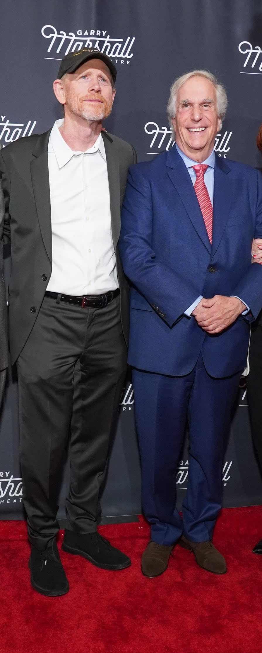 Don Most, Ron Howard, Henry Winkler, Marion Ross and Anson Williams attend Garry Marshall Theatre's 3rd Annual Founder's Gala Honoring Original "Happy Days" Cast at The Jonathan Club on November 13, 2019