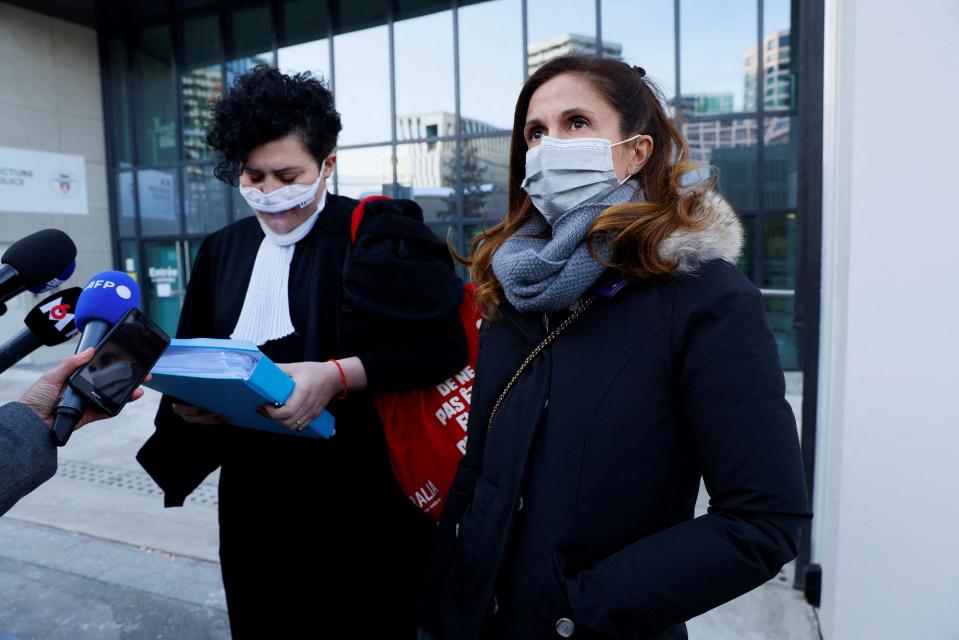 Coline Berry-Rojtman, le jour de sa condamnation pour diffamation contre son ancienne belle-mère, accusée de violences sexuelles au côté de Richard Berry.