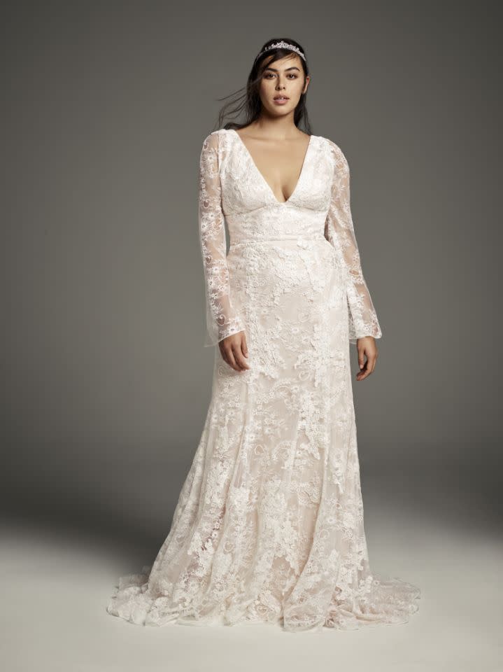 White von Vera Wang (Foto: David’s Bridal)