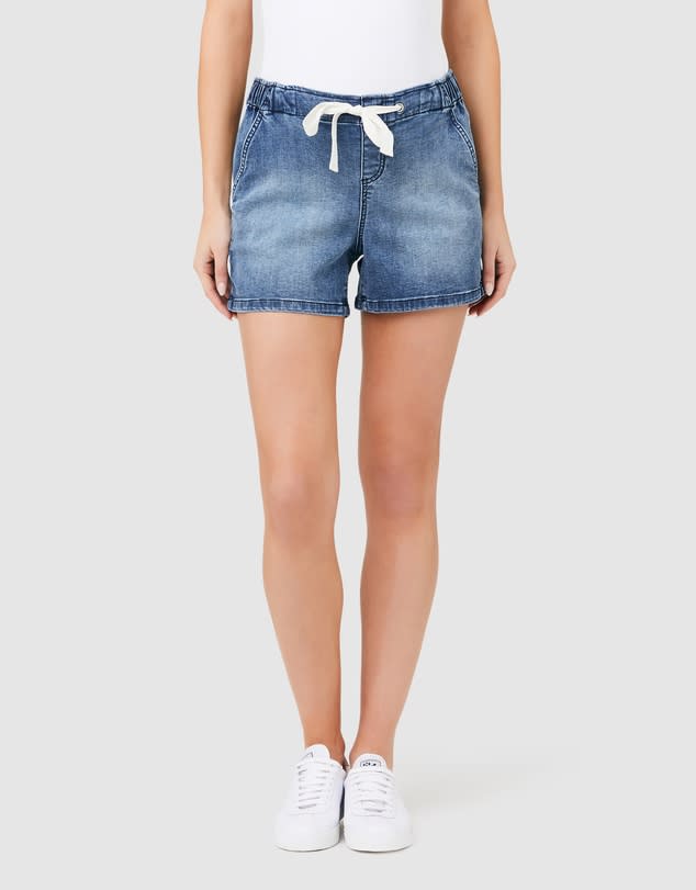 Ripe Maternity, Bailey Denim Short, $89.95