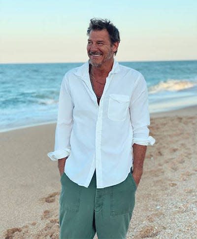 Ty Pennington will work in Oak Island for the filming of Season 4 of "Battle on the Beach," a home renovation series that will air on HGTV.