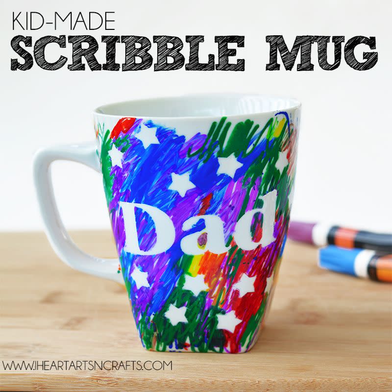 DIY Scribble Mug