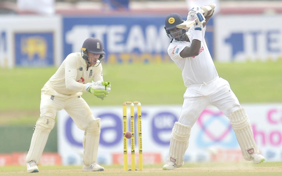 Angelo Mathews was the picture of patience - Sri Lanka Cricket