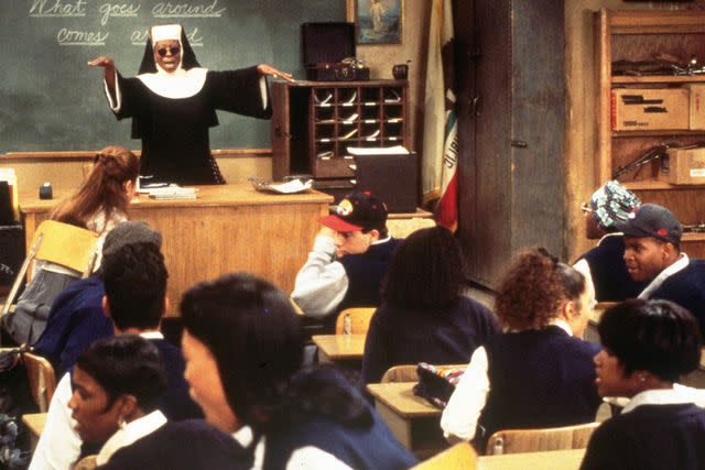 <p>Snap/Shutterstock</p> Whoopi Goldberg in 'Sister Act 2'