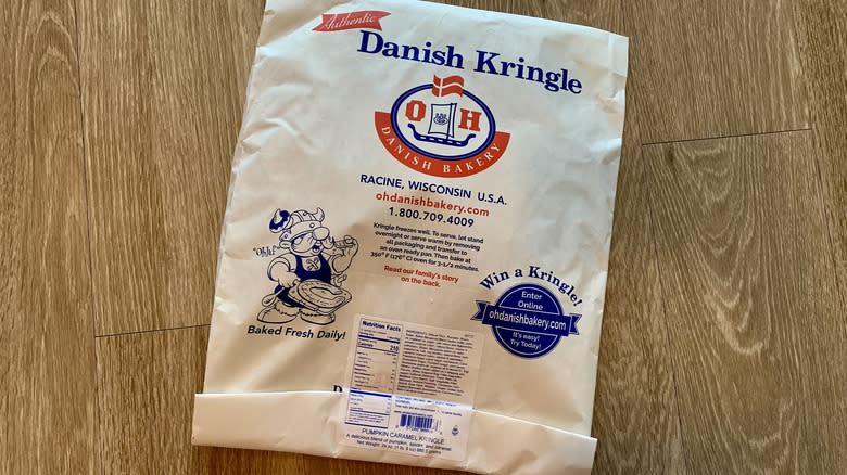 Trader Joe's Pumpkin Caramel Kringle