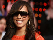 <p>Singer Alicia Keys visits MTV's TRL in Times Square on April 29, 2008 in New York City.</p>