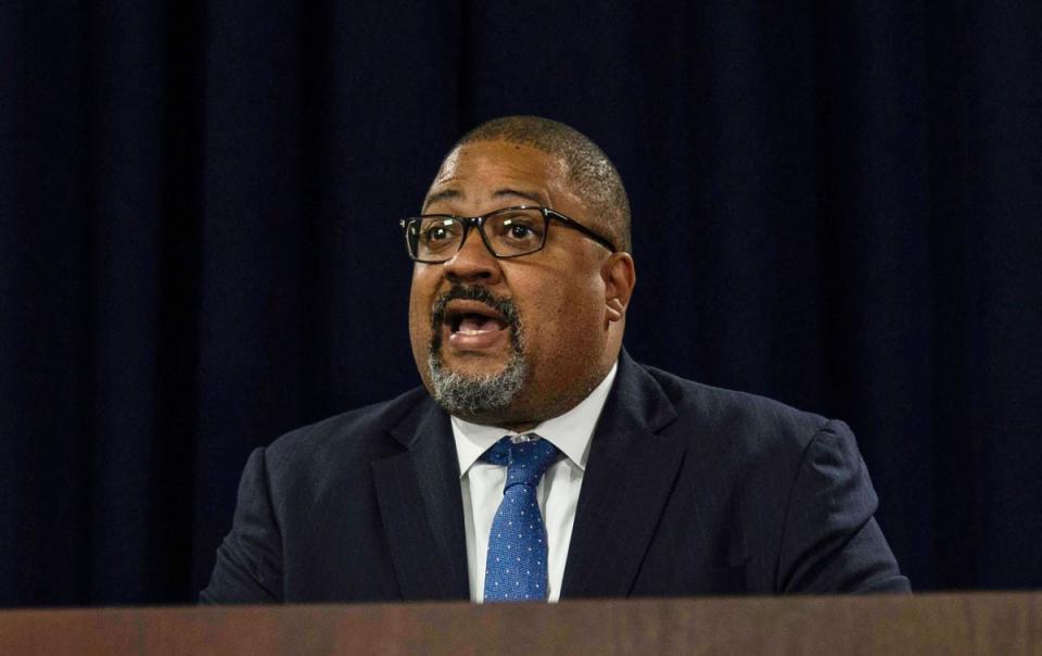 District Attorney Alvin Bragg (AFP via Getty Images)