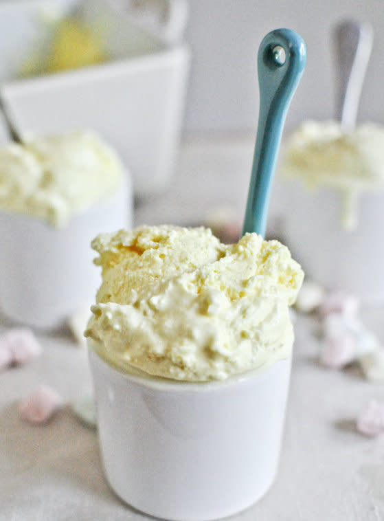 <strong>Get the <a href="http://www.howsweeteats.com/2012/08/white-chocolate-buttermint-ice-cream/" target="_blank">White Chocolate Buttermint Ice Cream recipe</a> from How Sweet It Is</strong>
