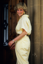 <p>Diana loved top-to-toe colour blocking way before any influencers were sporting it. Plus, we love the finishing touch of an ultra shiny gold belt and gold watch. Pure sunshine.</p>