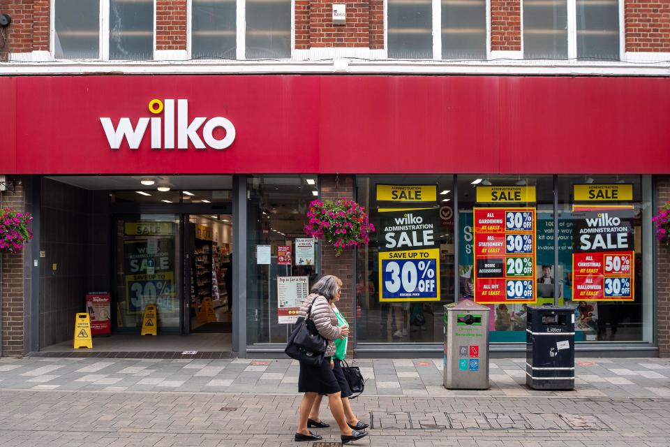 Maidenhead, Berkshire, UK. 1st September, 2023. A Wilko Store in Maidenhead, Berkshire. Following the collapse of M2 Capital’s bid to buy the 400 Wilko stores, it has been reported that online company, OnBuy owned by Bournemouth based Cas Paton, has put in a bid to buy the Wilko brand. Other bidders still in the running are reported to be Canadian businessman Doug Putman as well as Poundland, B&M and Home Bargains. The Range are also reported to be considering buying the Wilko brand. Some staff at the Head Office have reportedly already been given notice of redundancy. Credit: Maureen McLean/A