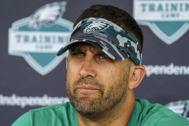 Eagles have Hurts' back, and his T-shirts, hats, in support