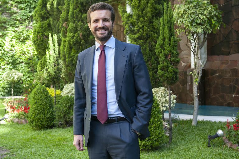 Pablo Casado, presidente del PP (Partido Popular de España)
Hotel Emperador.