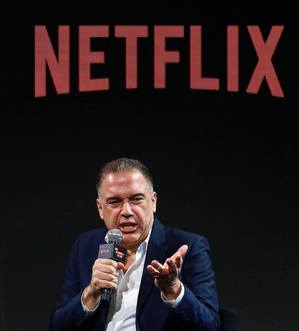 Francisco Ramos, el máximo responsable de contenidos de Netflix para América latina, se encargó de los anuncios 