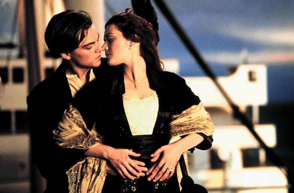 Leo as Jack Dawson and Kate as Rose DeWitt Bukater (Allstar / Cinetext / 20th Century Fox)