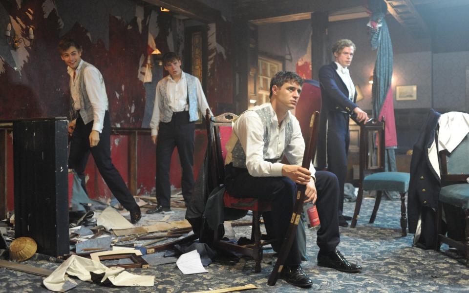 The Riot Club: Bullingdon antics were depicted in the 2014 film 