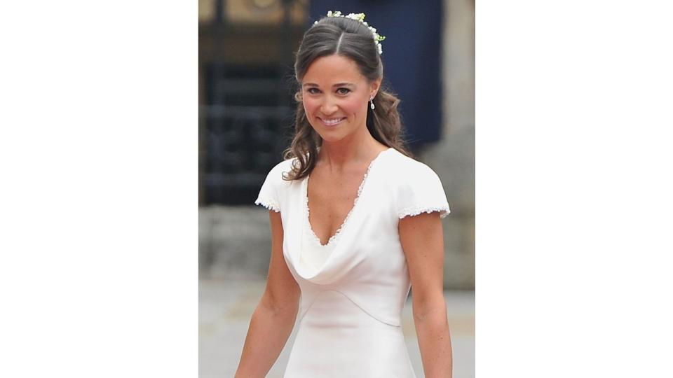 Pippa Middleton at Prince William and Kate's royal wedding in 2011