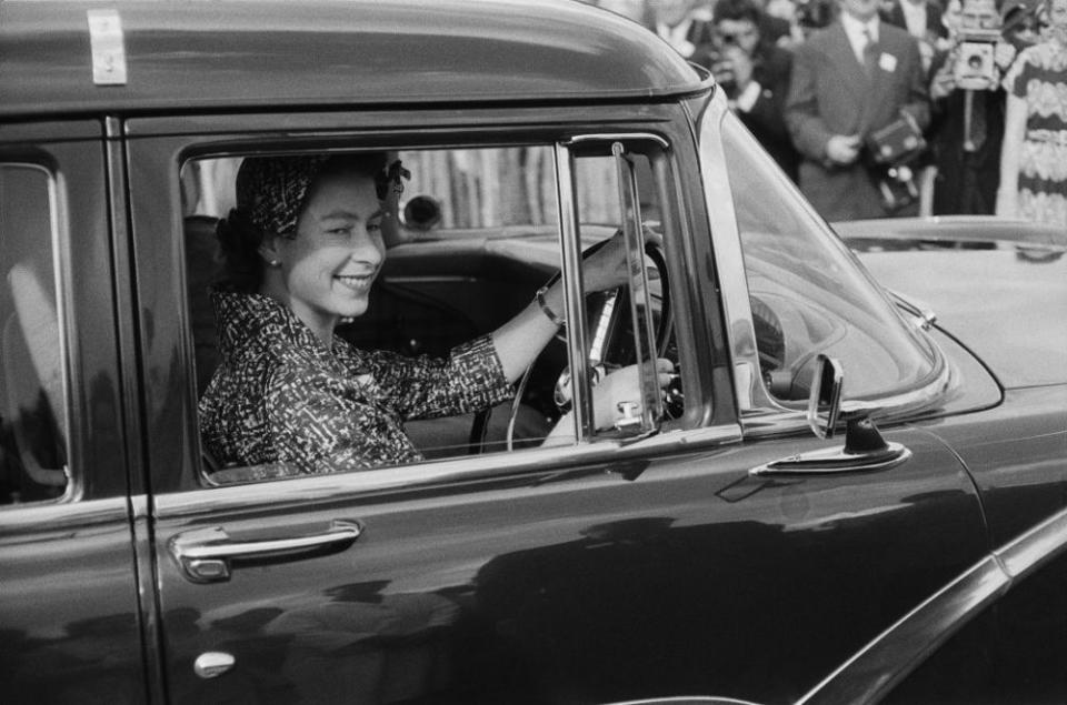 Queen Elizabeth in 1958