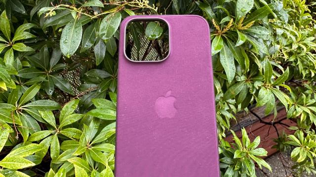 I bought Apple's new FineWoven iPhone 15 case and it's okay
