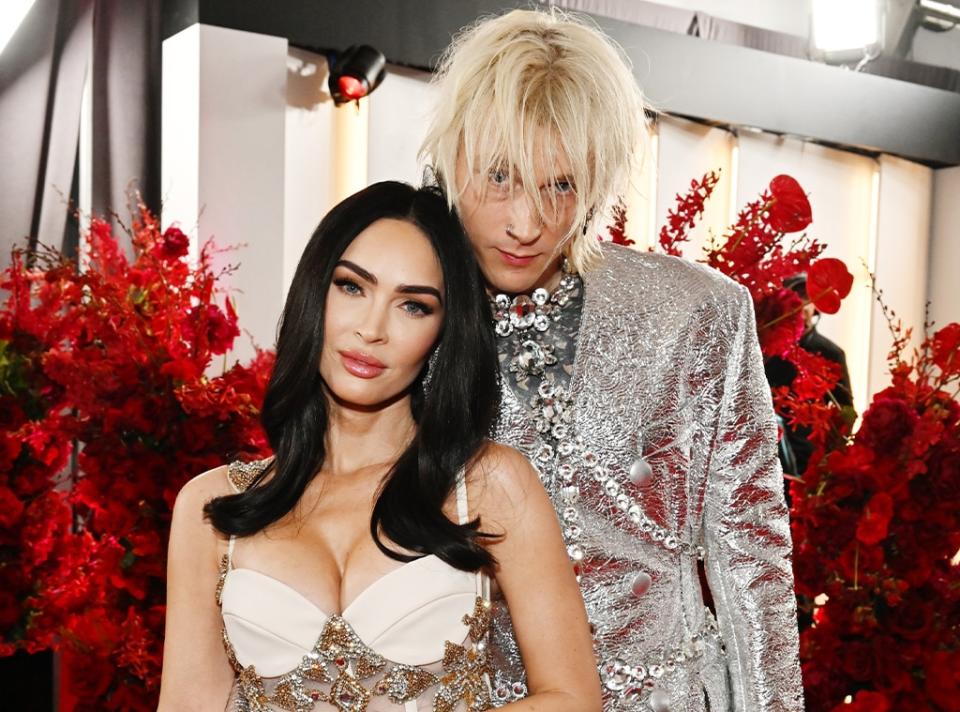 <p>Megan Fox and Machine Gun Kelly</p>