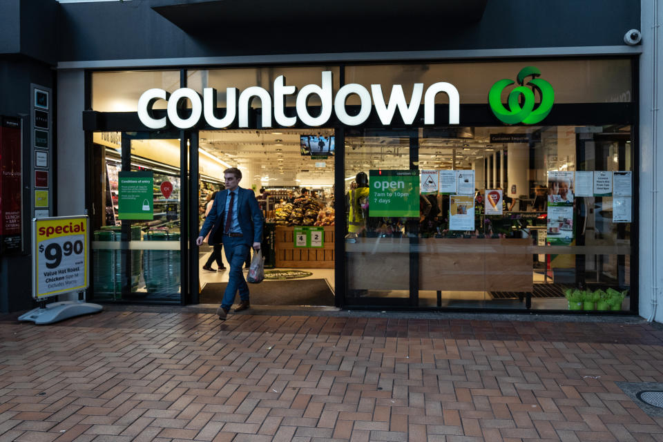 Pictured is a Countdown store. Source: Getty