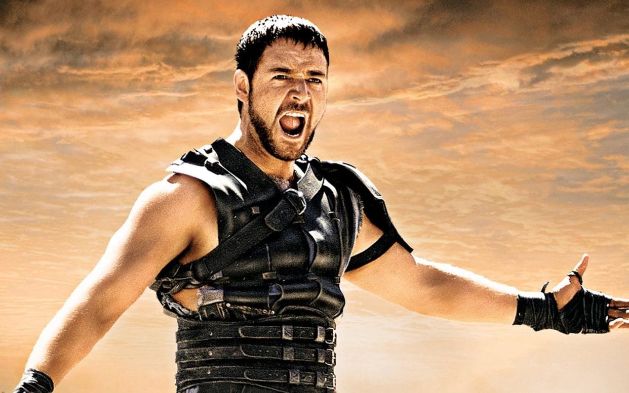 Back from the dead?: Russell Crowe in the original Gladiator - DreamWorks