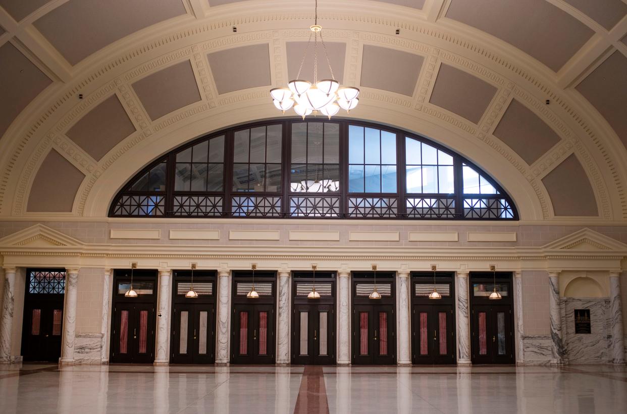 The Grand Hall of Union Station. The 961 Restaurant and Lounge is expected to open in the next few months in space across the Grand Hall from Luciano’s Restaurant.