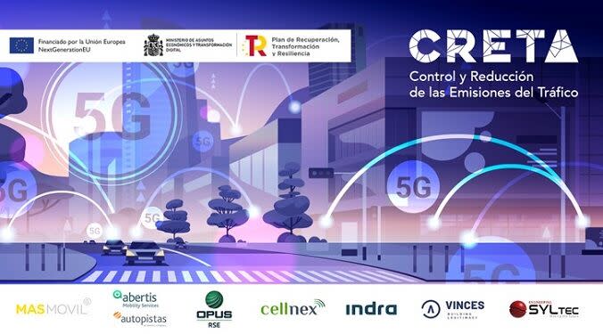 MásMóvil, Cellnex e Indra, junto a otros, lanzan CRETA para impulsar la movilidad sostenible y reducir las emisiones