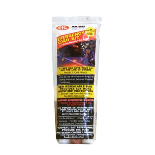 CIL Orion Emergency Flare Road Kit. Image via Canadian Tire.