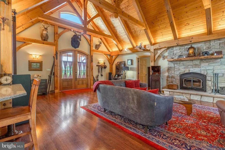 A look inside the great room at 275 Misty Meadows Lane in Bellefonte. Photo shared with permission from home’s listing agent, Joni Teaman Spearly of Kissinger, Bigatel and Brower Realtors. Will Duncan Media/Provided