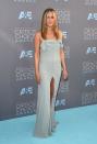 <p>In Saint Laurent at the Critics' Choice Awards in Santa Monica.</p>