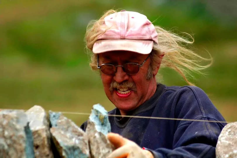 Sean Adcock is an acknowledged expert on the art of dry stone walling