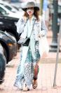 <p>Kissy face! Bethenny Frankel wears a cute mask while out and about in Southampton, New York, on Thursday. </p>