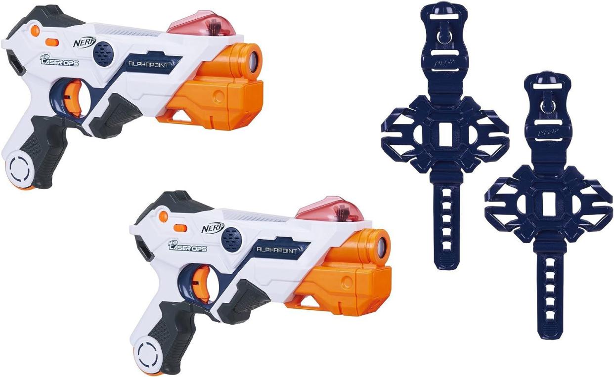 NERF AlphaPoint Laser Ops Pro Toy Blasters, 2 Sets