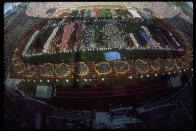 <p>During the opening ceremony, the Summer Games are the first to feature an official mascot, a woman taking the athlete's oath, and the first official's oath. Sadly these Olympics will forever be remembered for the horrific massacre of 11 Israeli athletes by the Black September offshoot of the Palestine Liberation Organization. </p>