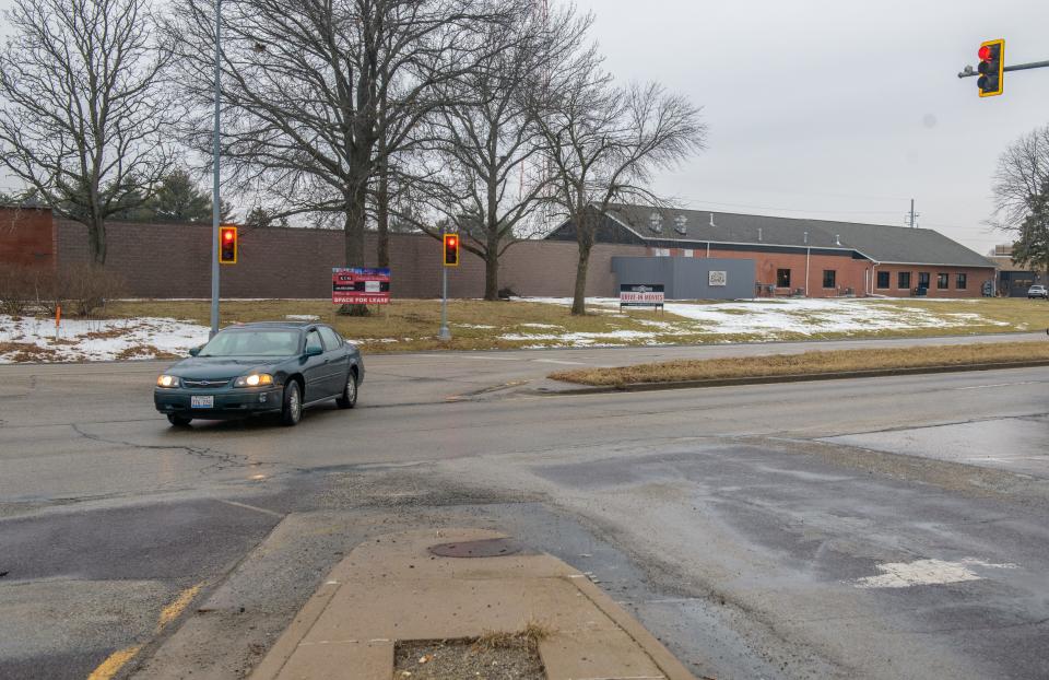 The three-way intersection at Prospect Road and Knoxville Avenue could become a four-way if a proposed new entrance to Keller Station at the intersection is approved.
