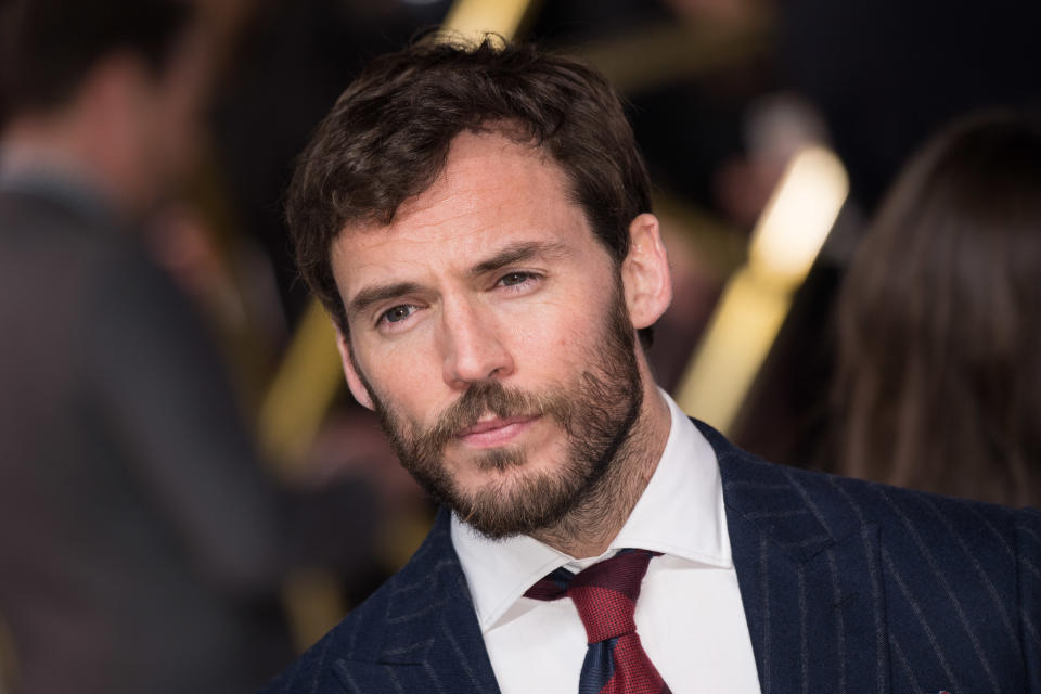 LONDON, ENGLAND - NOVEMBER 20: Sam Claflin attends the "Charlie's Angels" UK Premiere at The Curzon Mayfair on November 20, 2019 in London, England. (Photo by Jeff Spicer/Getty Images)