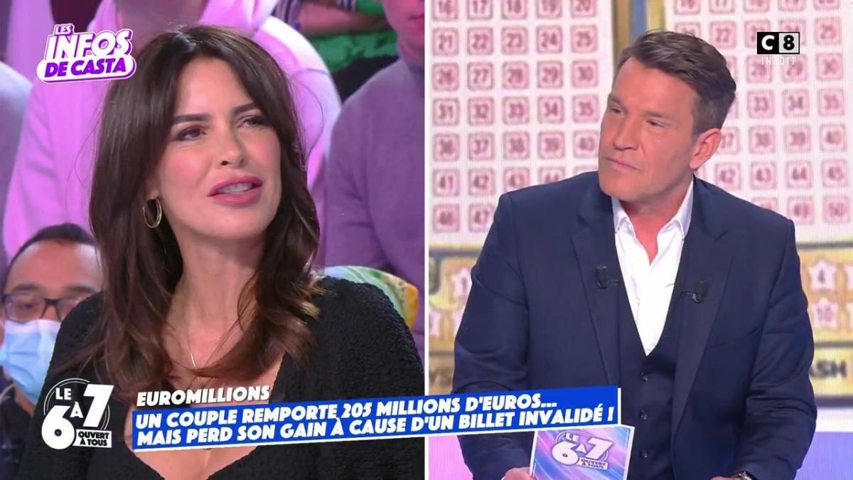 Sophie Coste Gênée La Chroniqueuse De Tpmp Clash En Direct Benjamin Castaldi Obnubilé Par Son 2540